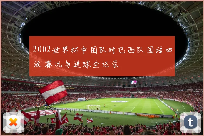 2002世界杯中国队对巴西队国语回放 赛况与进球全记录